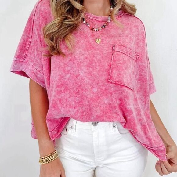 Unbranded Women's Pink Crop-top - Picture 1 of 1